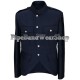 Blue Cotton Kilt Cutaway Tunic