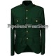 Green Cotton Kilt Cutaway Tunic