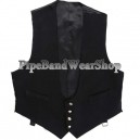 Black Prince Charlie 3 Button Waistcoat