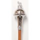 Major's Mace Trumpet Shap Head with Lion & Crown