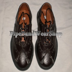 pipe band ghillie brogues