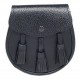Black Leather Day Regular Sporran