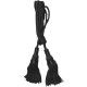 Black Silk Bagpipe Cords