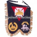 Regiment Bagpipe Pipe Banner
