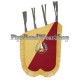Regiment Bagpipe Pipe Banner