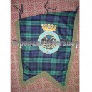 Scottish Regiment Bagpipe Pipe Banner
