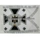 White Infantry Army Swallowtail Standarten Banner